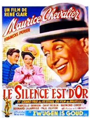 Le silence est d or movie